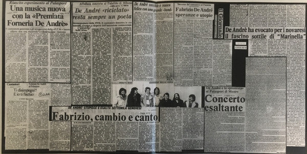 Fabrizio De André - Fabrizio De André In Concerto (Arrangiamenti PFM) (nuovo)