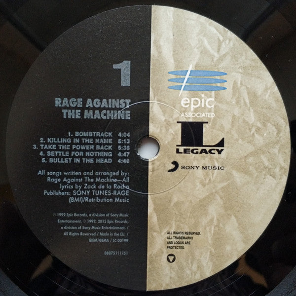 Rage Against The Machine - Rage Against The Machine (nuovo)