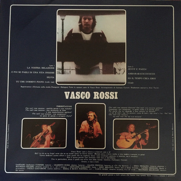 Vasco Rossi - "...Ma Cosa Vuoi Che Sia Una Canzone..."