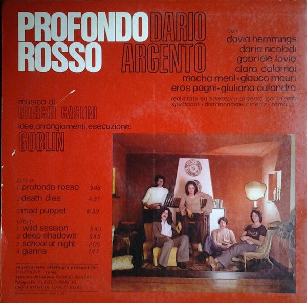 Goblin - Profondo Rosso (Colonna Sonora Originale Del Film)