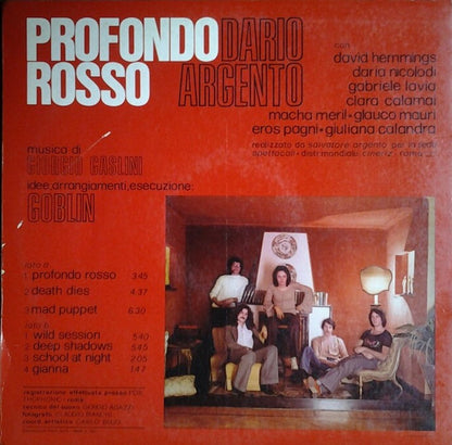 Goblin - Profondo Rosso (Colonna Sonora Originale Del Film)