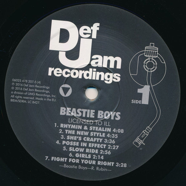 Beastie Boys - Licensed To Ill (nuovo)