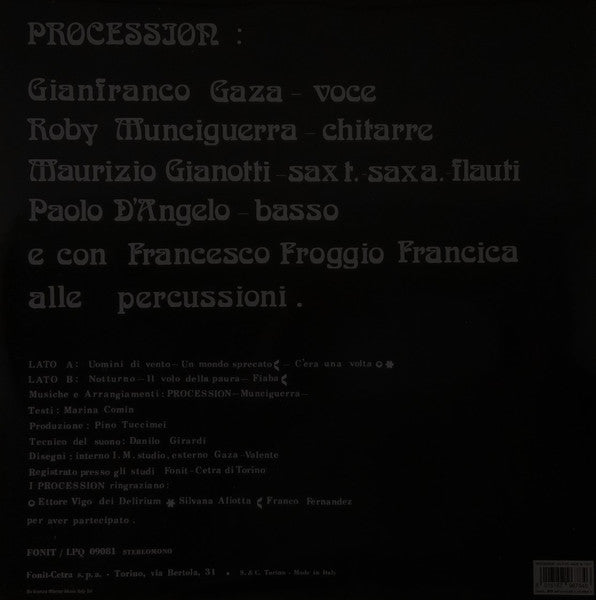 Procession - Fiaba (nuovo)
