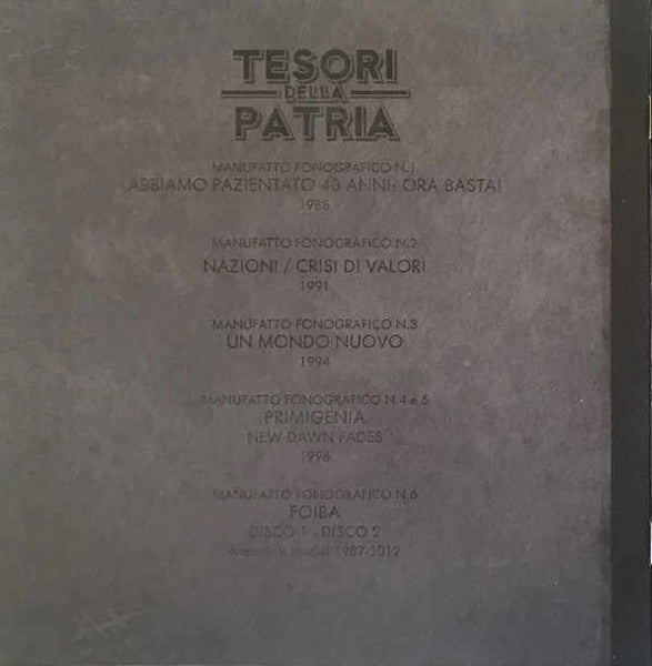 Disciplinatha - Tesori Della Patria (box)