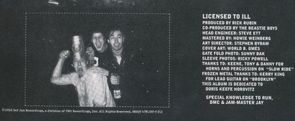 Beastie Boys - Licensed To Ill (nuovo)
