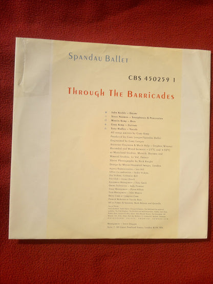 Spandau Ballet - Through The Barricades
