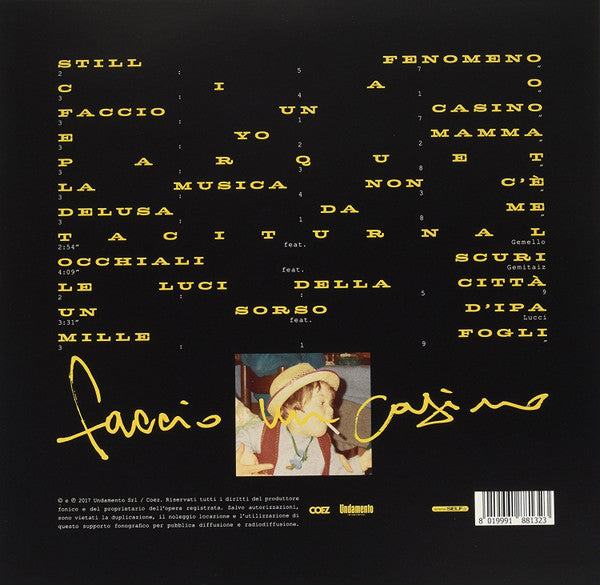 Coez - Faccio Un Casino