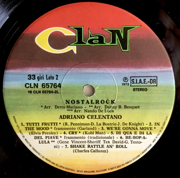 Adriano Celentano - Nostalrock