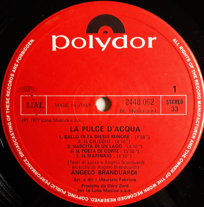 Angelo Branduardi - La Pulce D'Acqua