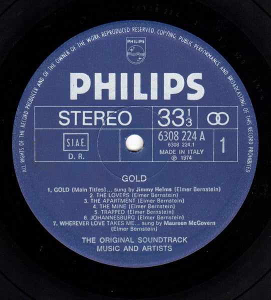 Elmer Bernstein - Gold (The Original Soundtrack Music And Artists)
