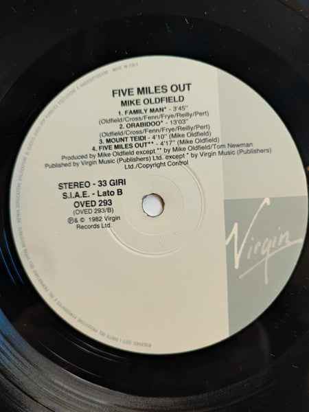 Mike Oldfield - Five Miles Out