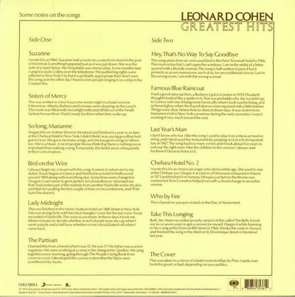 Leonard Cohen - Greatest Hits