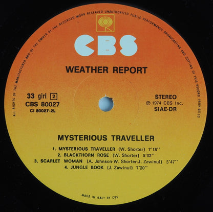 Weather Report - Mysterious Traveller