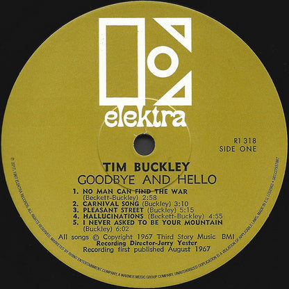 Tim Buckley - Goodbye And Hello (50° anniversario)
