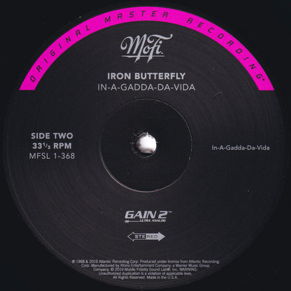 Iron Butterfly - In-A-Gadda-Da-Vida (original Master Recording)