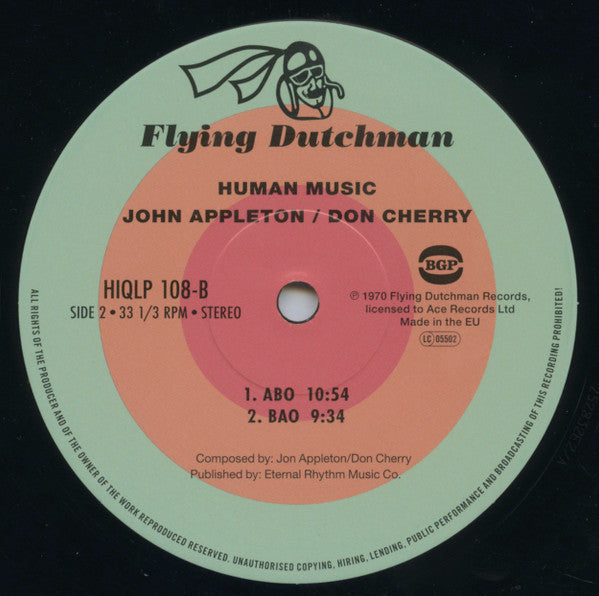 Jon Appleton - Human Music