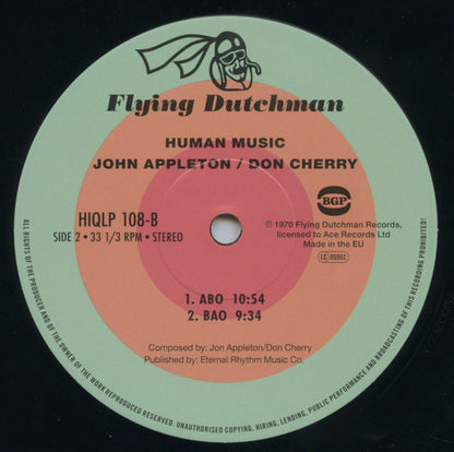 Jon Appleton - Human Music