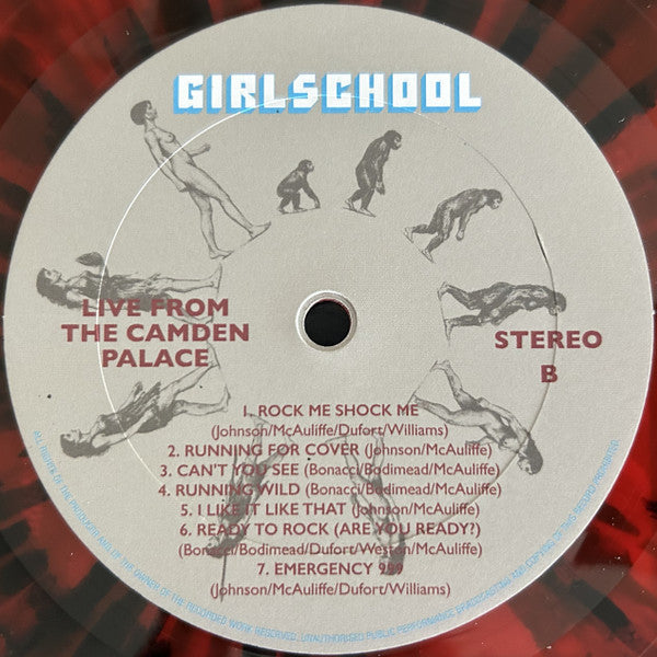 Girlschool - Live From The Camden Palace (nuovo)
