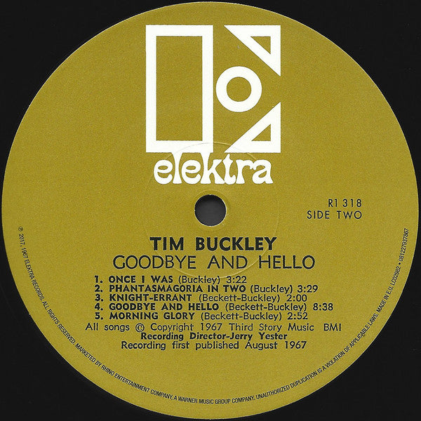 Tim Buckley - Goodbye And Hello (50° anniversario)
