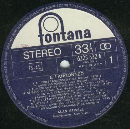 Alan Stivell - E Langonned