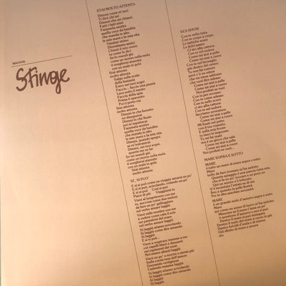 Enzo Carella - Sfinge (nuovo)