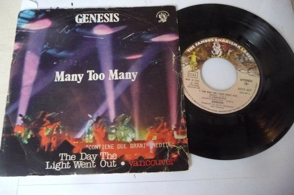 Genesis - Many Too Many / The Day The Light Went Out / Vancouver