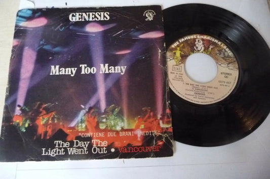 Genesis - Many Too Many / The Day The Light Went Out / Vancouver