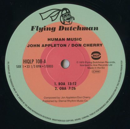 Jon Appleton - Human Music