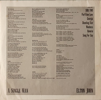 Elton John - A Single Man