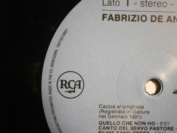 Fabrizio De André - Fabrizio De André (nuovo)