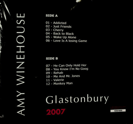 Amy Winehouse - Glastonbury 2007 (nuovo)