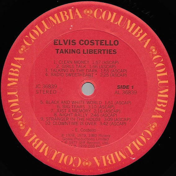 Elvis Costello - Taking Liberties