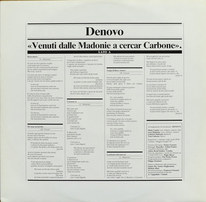 Denovo - Venuti Dalle Madonie A Cercar Carbone