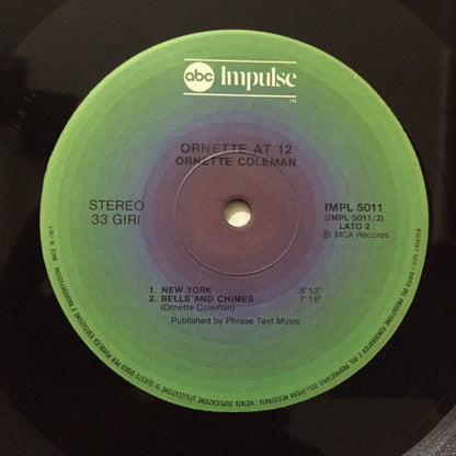 Ornette Coleman - Ornette At 12
