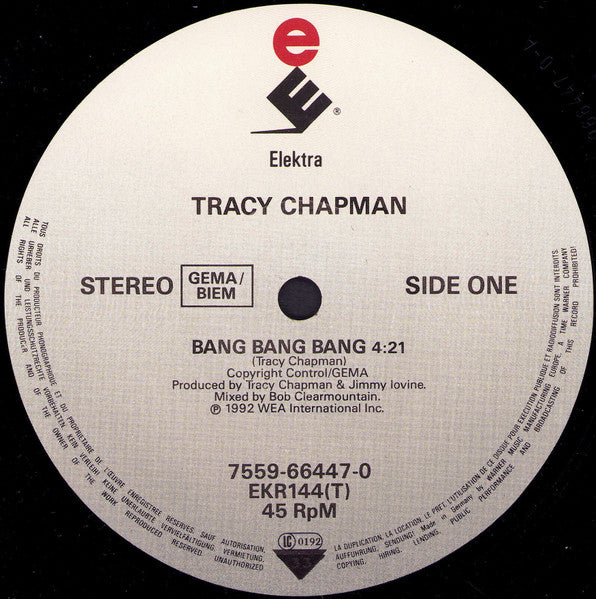 Tracy Chapman - Bang Bang Bang