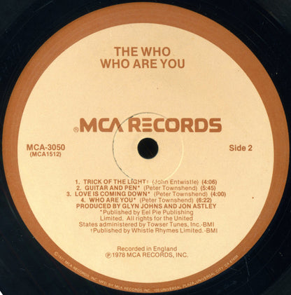 The Who - Who Are You