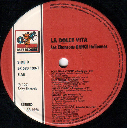 Various - La "Dolce Vita" - Les Chansons Dance Italiennes