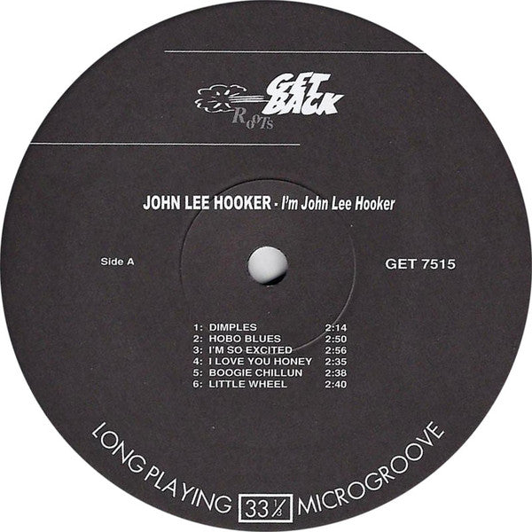 John Lee Hooker - I'm John Lee Hooker