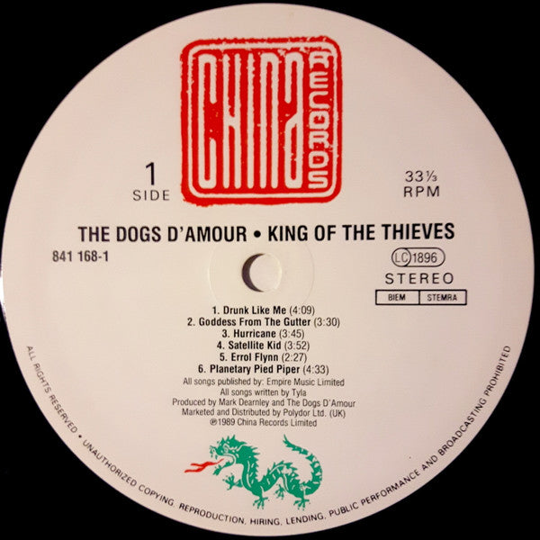 The Dogs D'Amour - King Of The Thieves