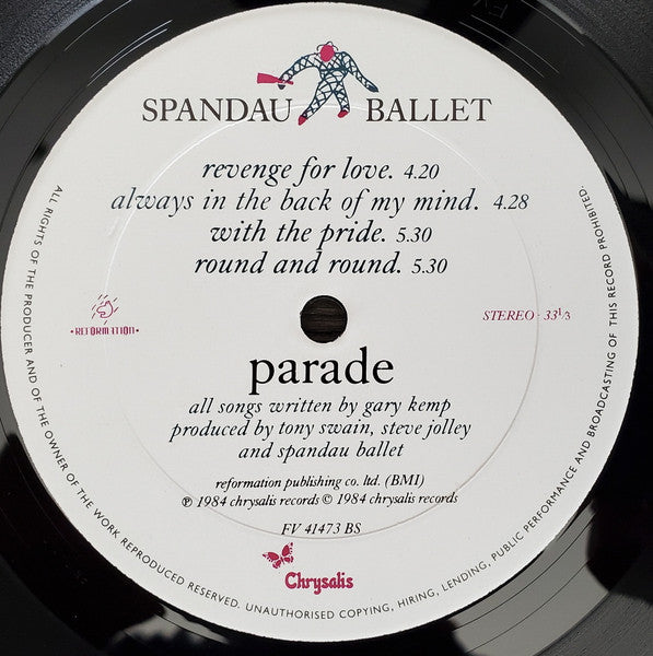 Spandau Ballet - Parade