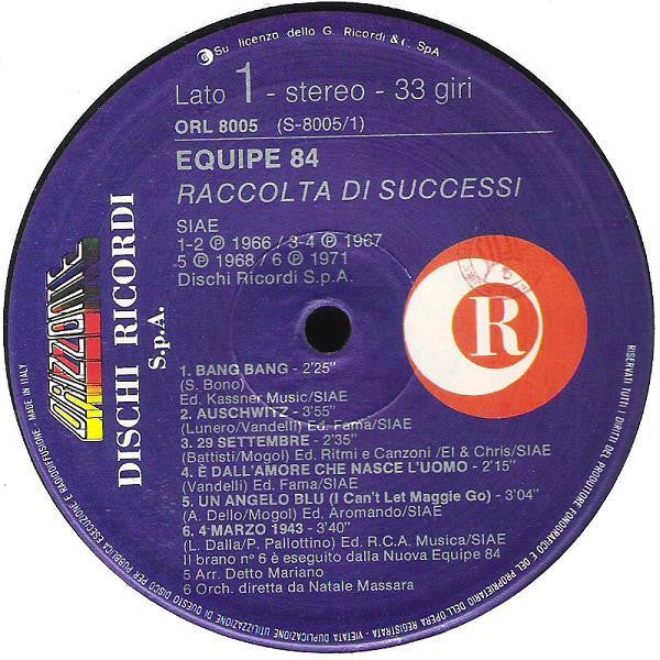 Equipe 84 - Raccolta Di Successi
