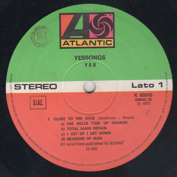 Yes - Yessongs
