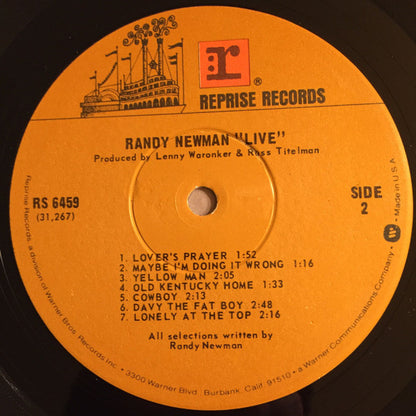 Randy Newman - Live
