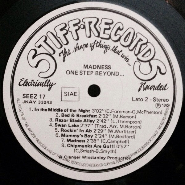 Madness - One Step Beyond...