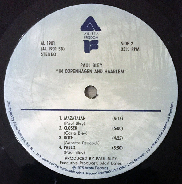 Paul Bley - Copenhagen And Haarlem