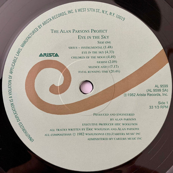 The Alan Parsons Project - Eye In The Sky