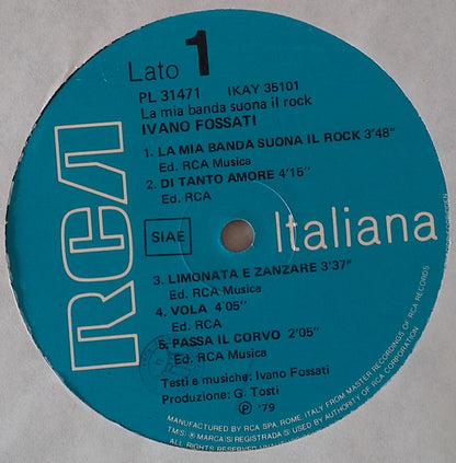 Ivano Fossati - La Mia Banda Suona Il Rock