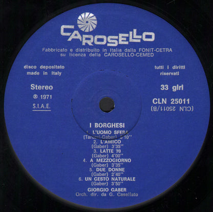 Giorgio Gaber - I Borghesi