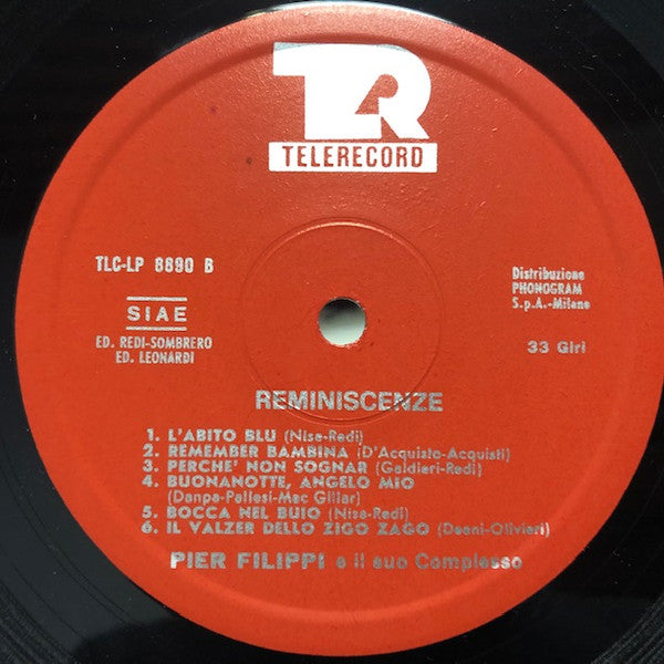 Pier Filippi - Reminiscenze