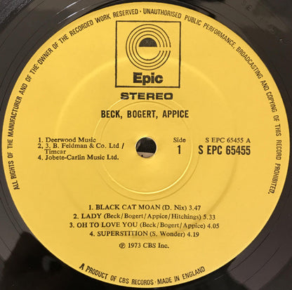 Beck, Bogert & Appice - Beck, Bogert & Appice